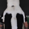 Arctic Fox - Marble Fox Mountain Man Fur Hat (with face)