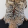 Badger hat with face