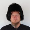 Black Bear Mountain Man Fur Hat