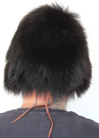 Black Bear Mountain Man Fur Hat
