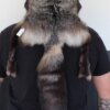 Cross Fox Mountain Man Fur Hat