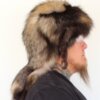 Cross Fox Mountain Man Fur Hat