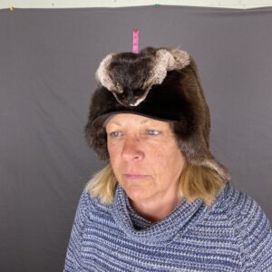 Otter Mountain Man Fur Hat