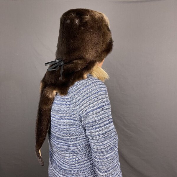 Otter Mountain Man Fur Hat
