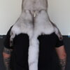 Blue Fox Mountain Man Fur Hat