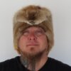 Beaver Mountain Man Fur Hat with Tail