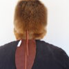 Beaver Mountain Man Fur Hat with Tail
