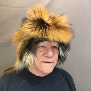 Red Fox Mountain Man hat with bill