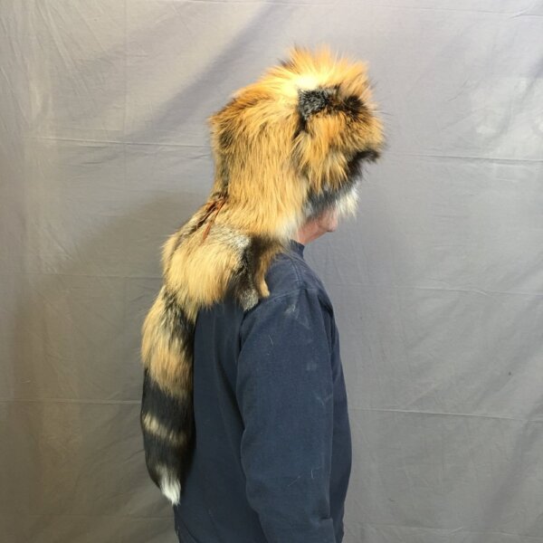 Red Fox Mountain Man hat with bill