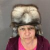 Blue Fox Mountain Man hat with bill