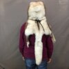 Blue Fox Mountain Man hat with bill
