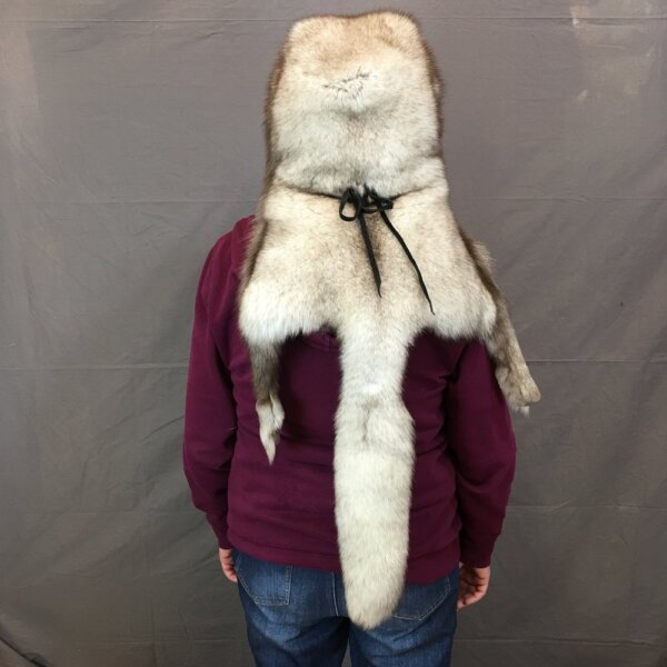 Blue Fox Mountain Man hat with bill