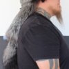 Silver Fox Mountain Man Fur Hat