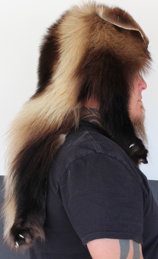 Wolverine Mountain Man Fur Hat